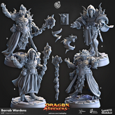 Barrab Wardens 3D-printed model